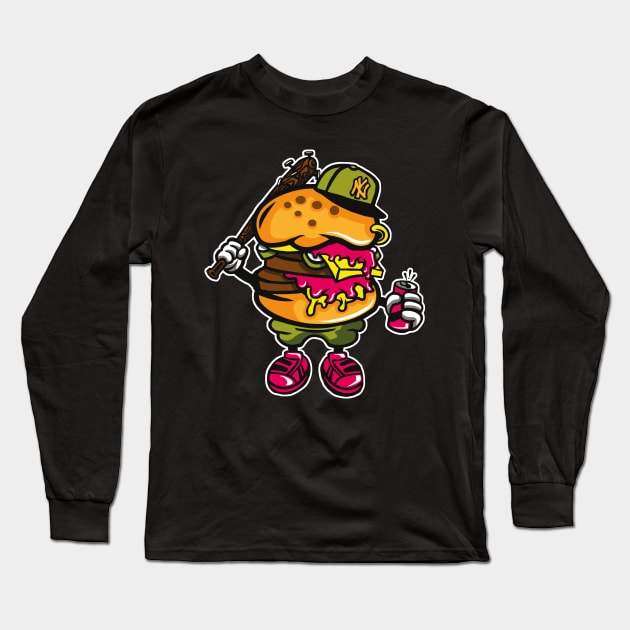 Big Mac Parody T shirt Long Sleeve T-Shirt by Vine Time T shirts